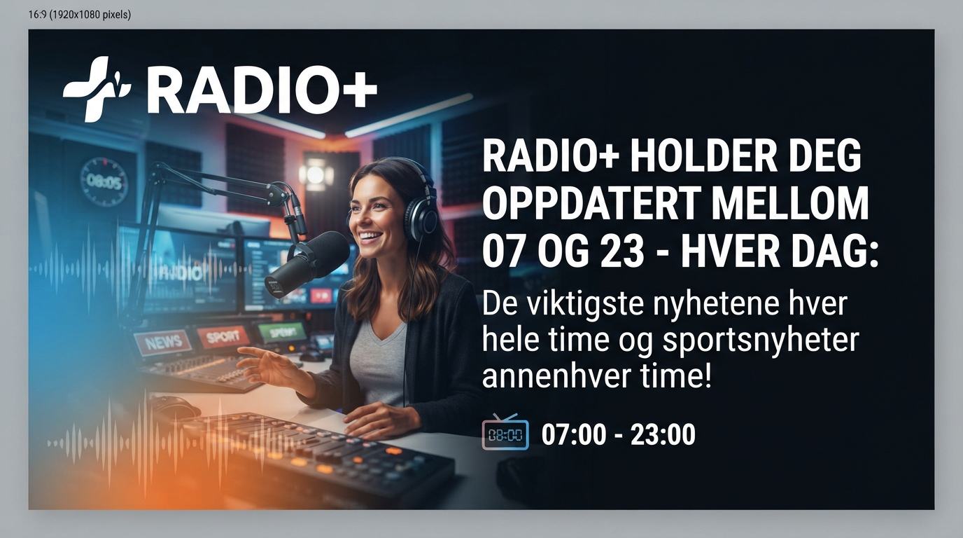 Bli oppdatert på Radio+